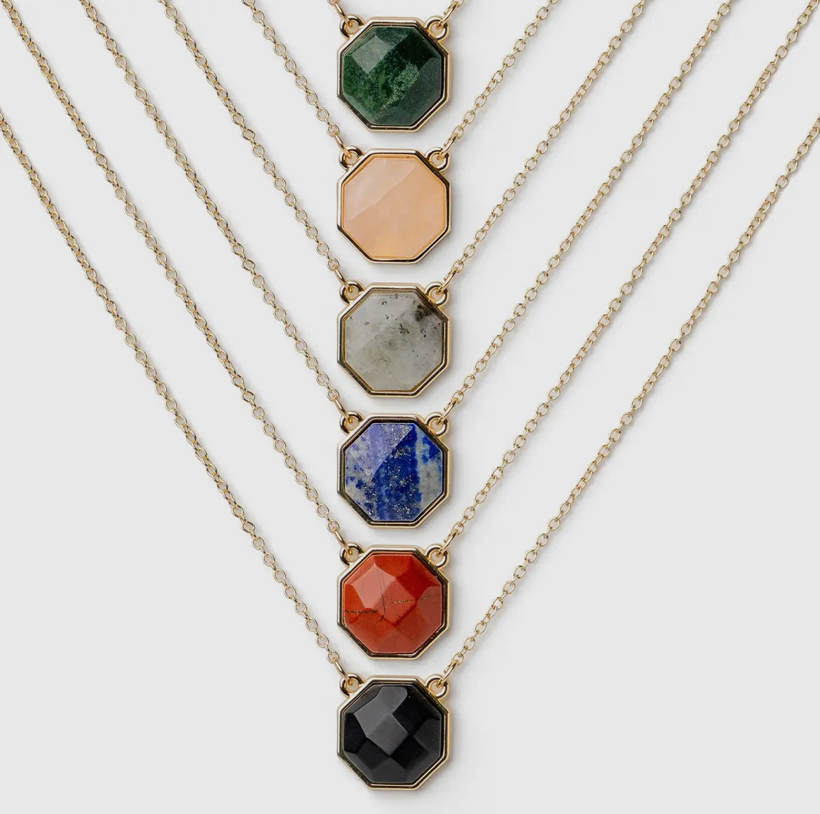 Soul Stacks Gold Intentions Pendant Necklaces