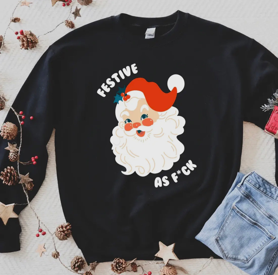 Festive AF Sweatshirt