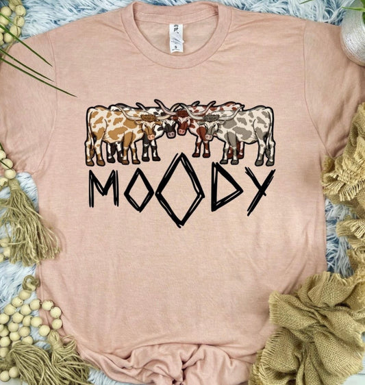 Moody Cow Tee