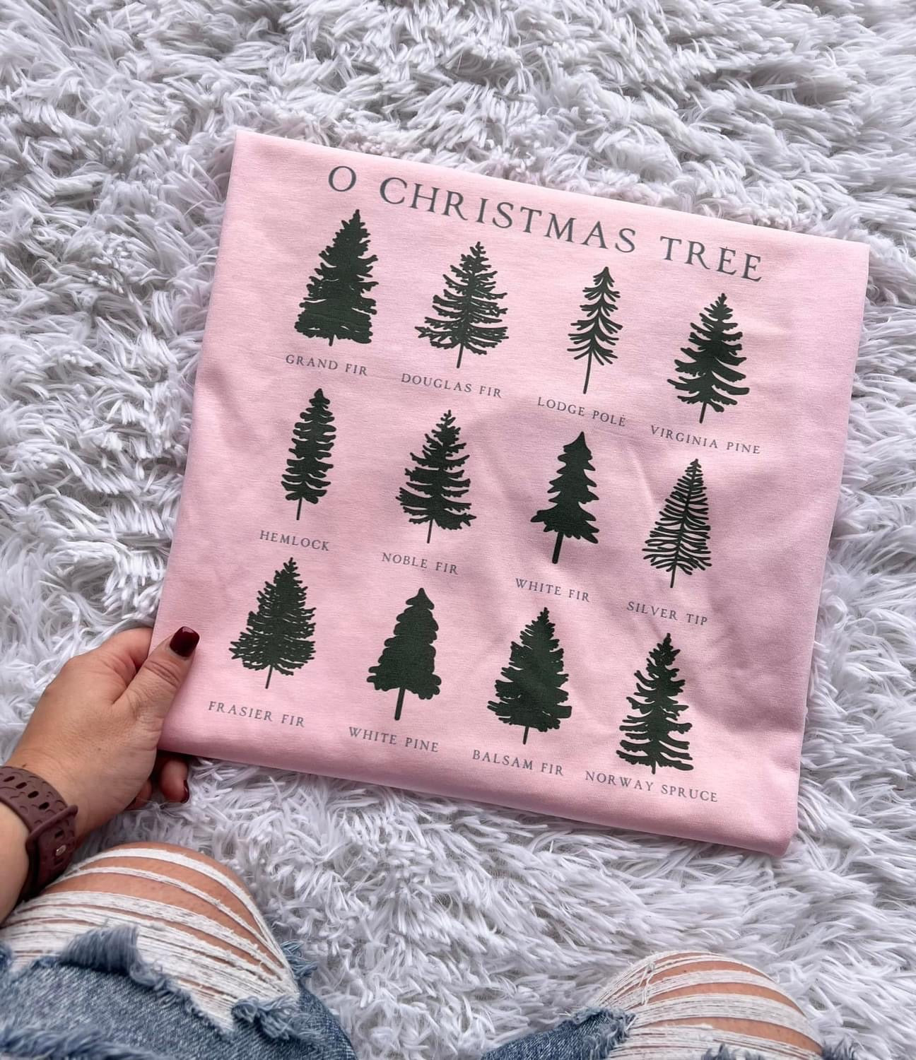 MEDIUM O Christmas Tree Tee