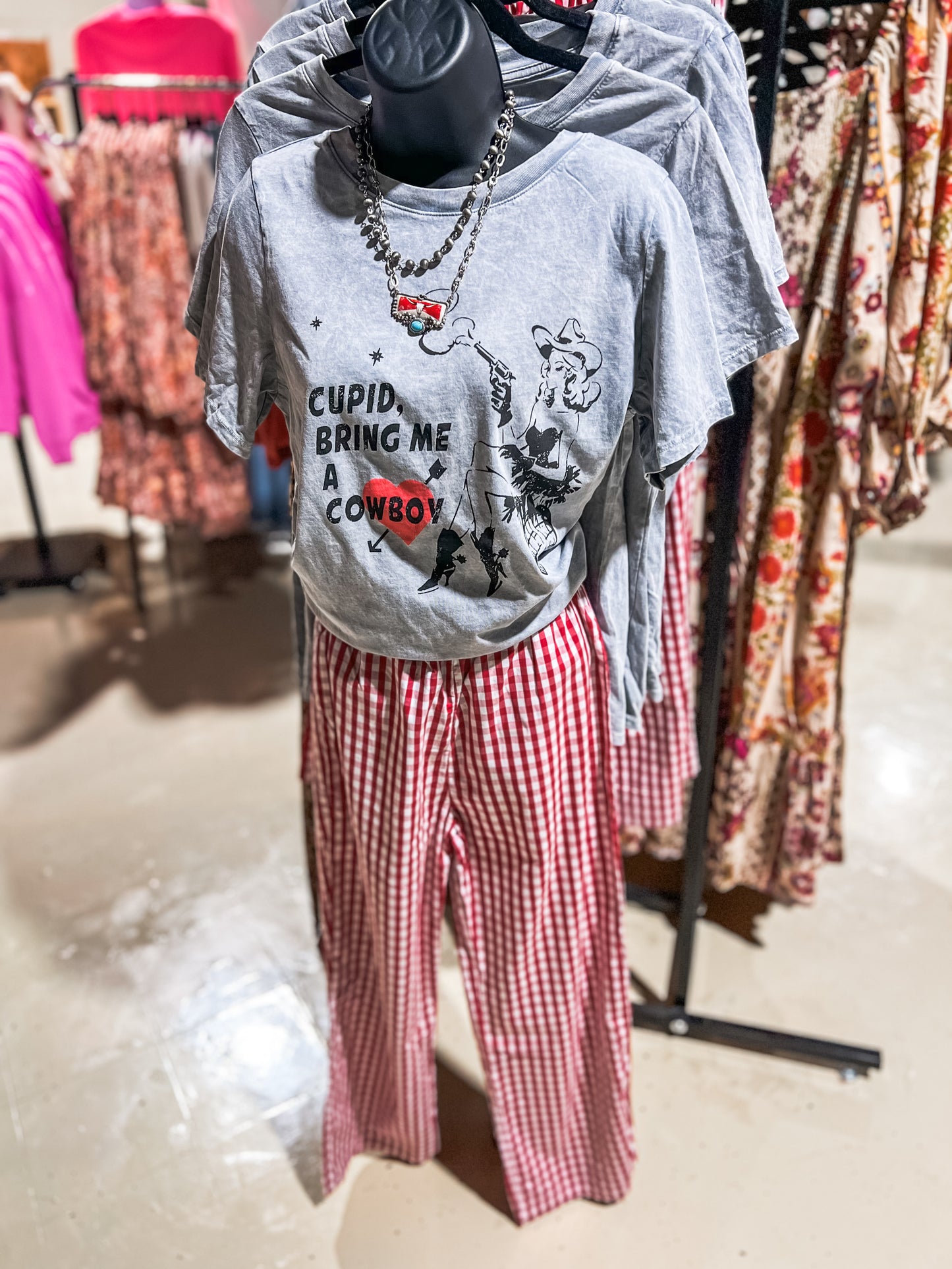 Bring Me A Cowboy Premium Mineral Wash Tee