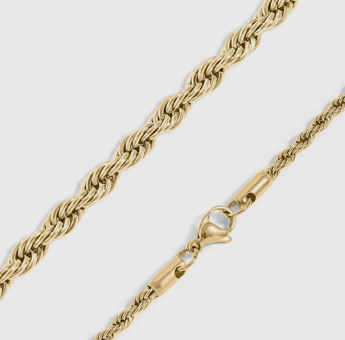 4mm Rope Chain Necklace