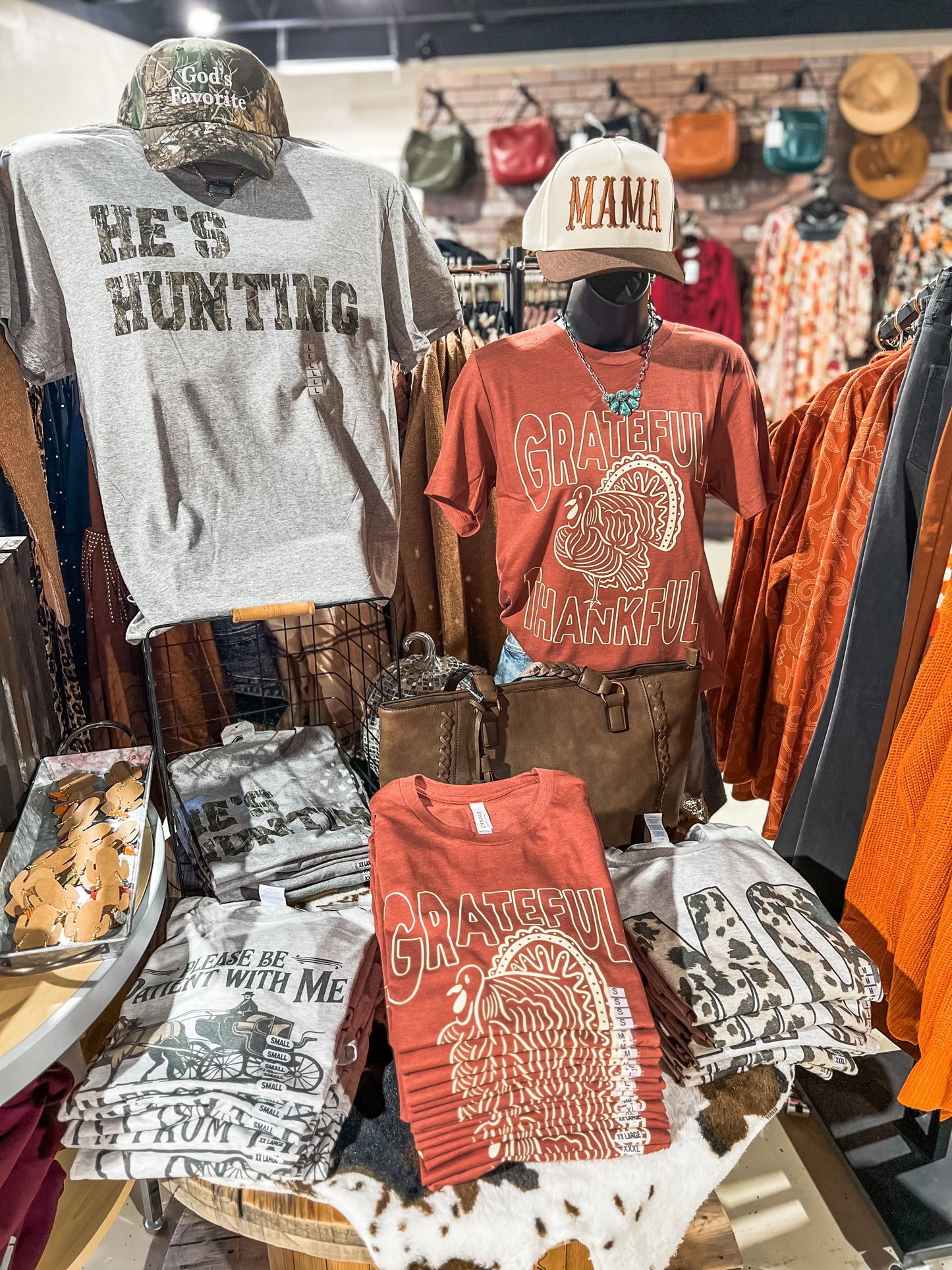 Grateful and Thankful Turkey Tee