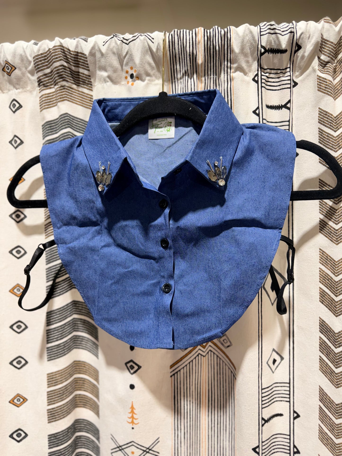 Faux Collar Half Shirts