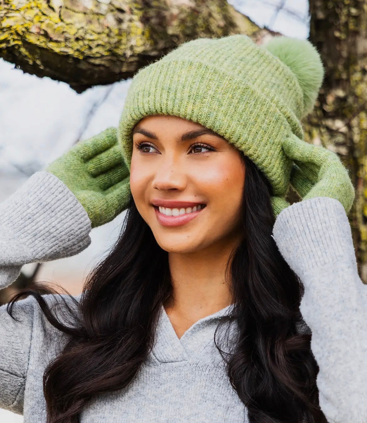 Britt’s Knits Pom Beanies & Gloves