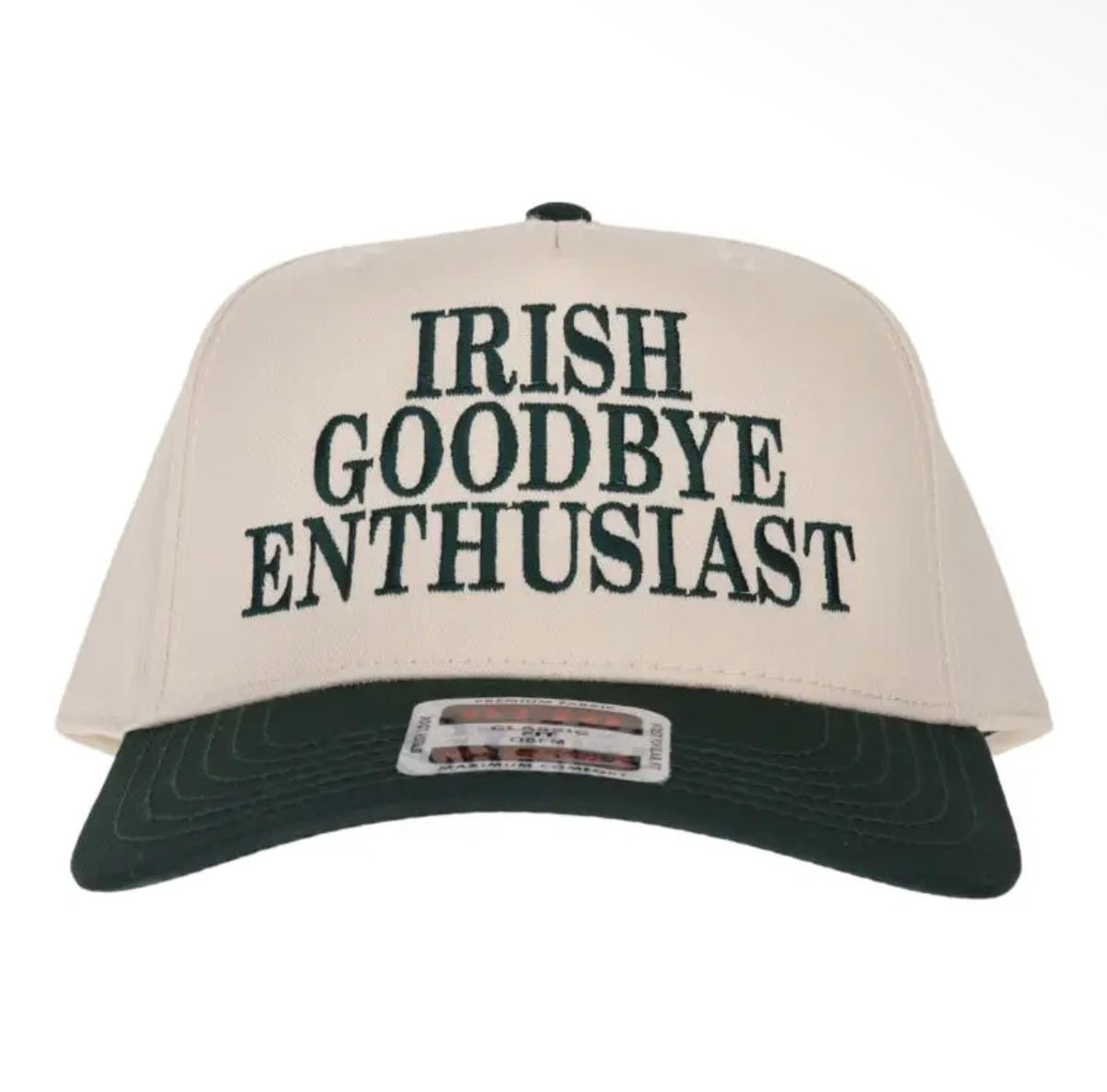 Irish Goodbye Embroidered Trucker Hat
