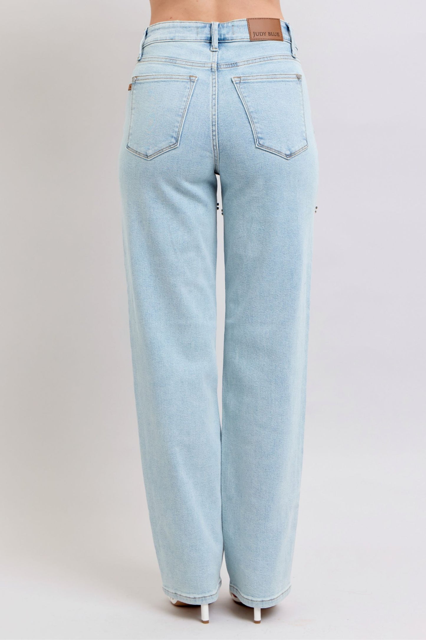 Judy Blue Taylor Rhinestone Cutout Jeans (JB 88954)