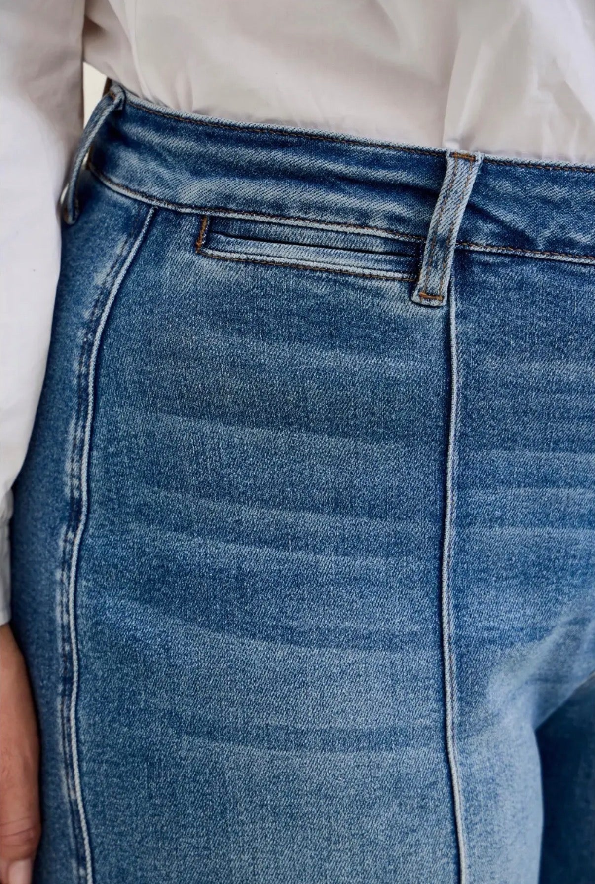Judy Blue Liza High Rise Palazzo Jeans (JB 881160)
