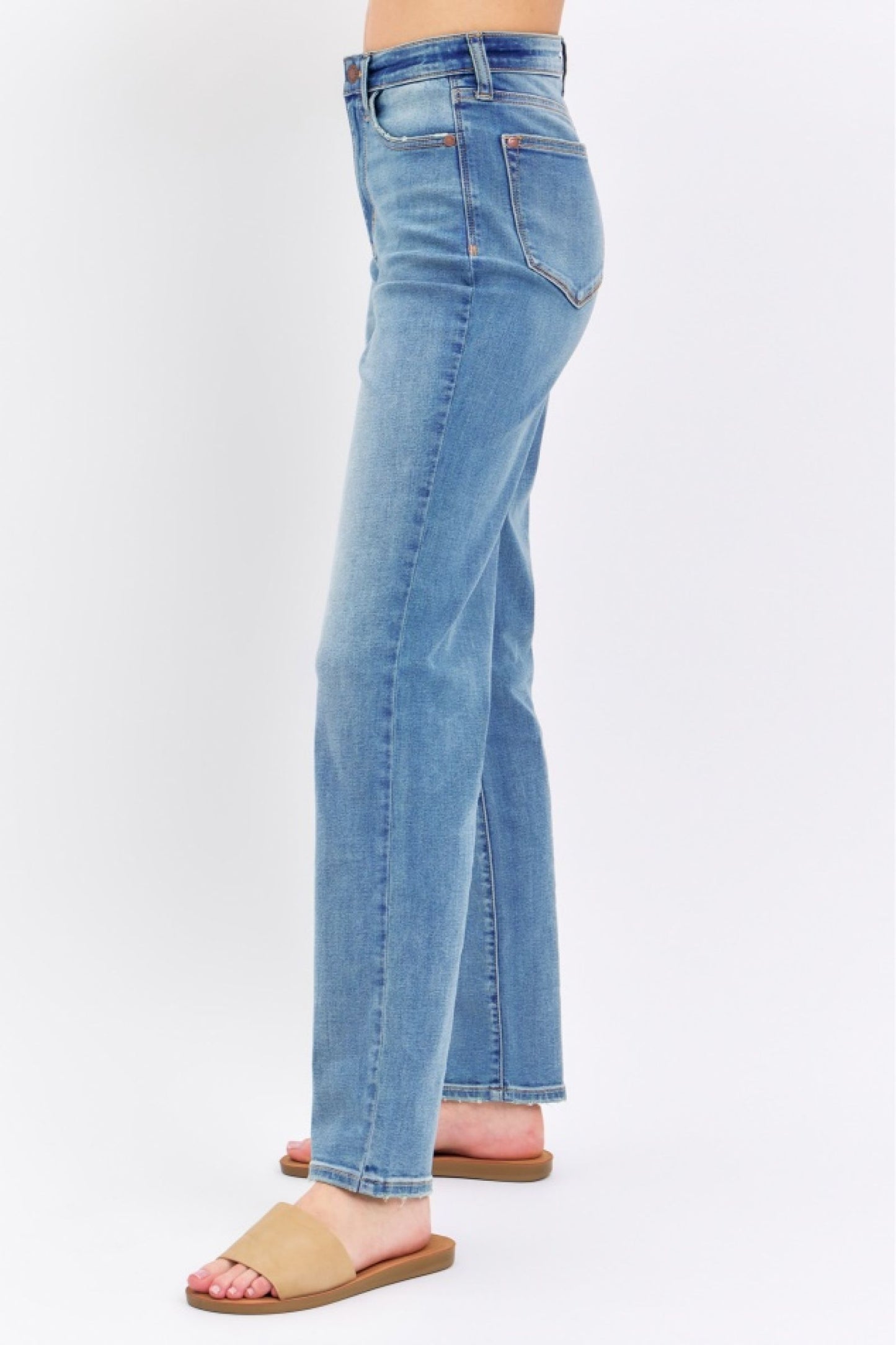 Judy Blue Tamra High-Rise Straight Leg Jeans (JB 8602)