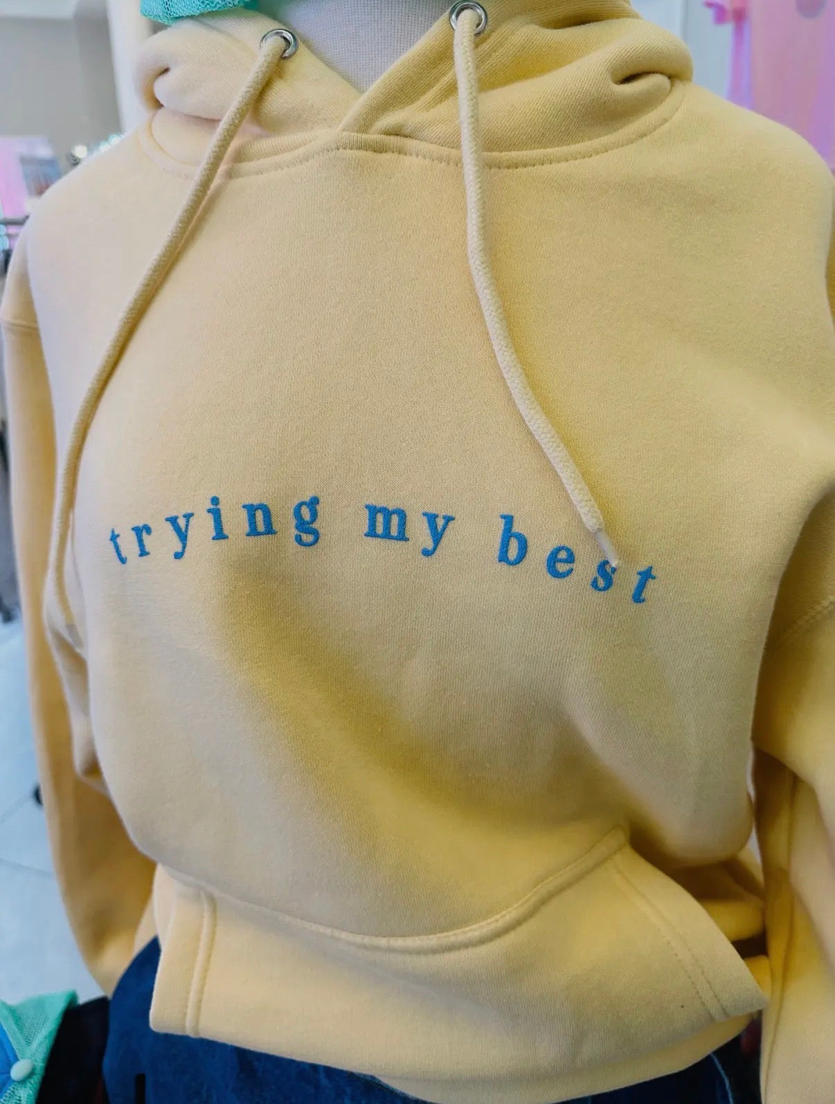 Trying My Best Hoodie