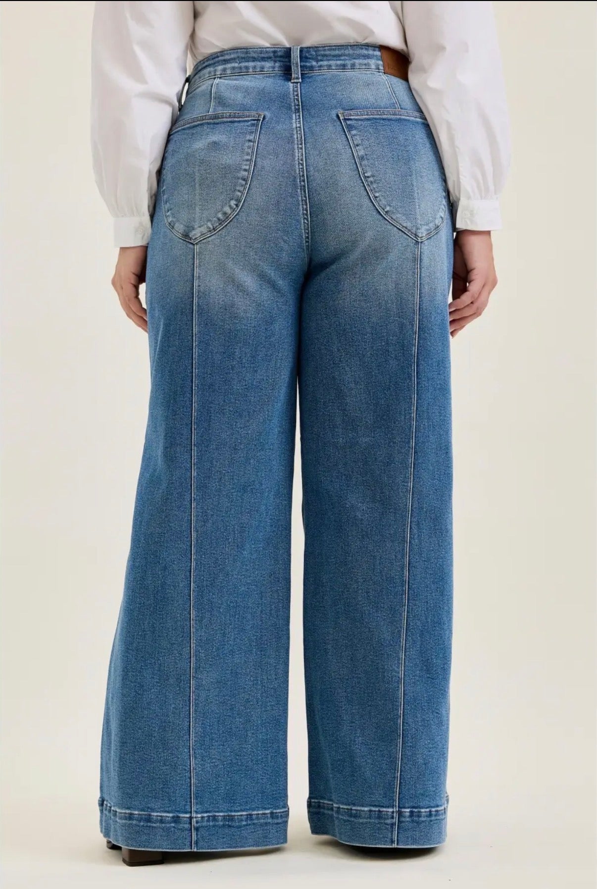 Judy Blue Liza High Rise Palazzo Jeans (JB 881160)