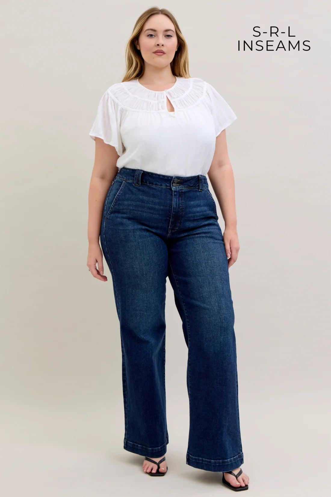 Judy Blue Jane Multi-Inseam High Rise Trouser Jeans