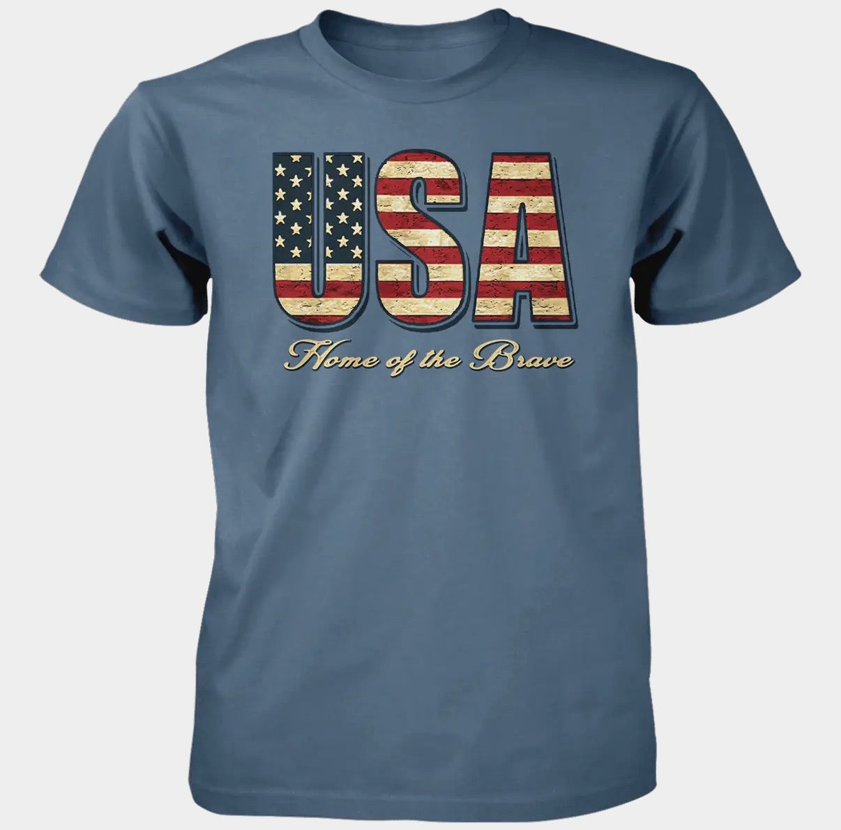 Vintage USA Flag Tee