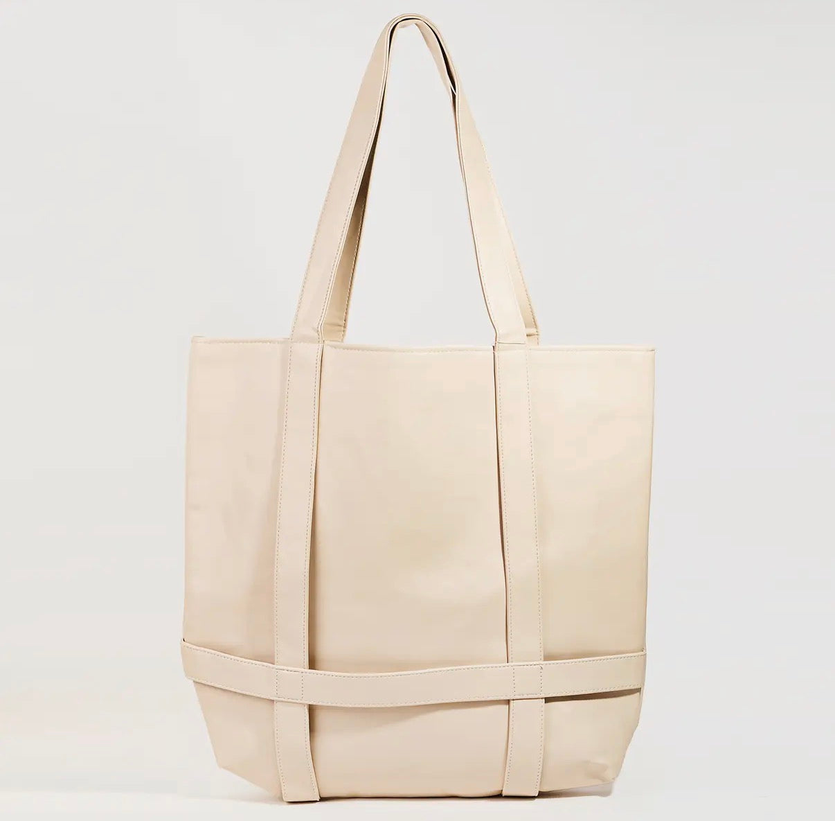 Pleather Hat Carrier Tote Bag