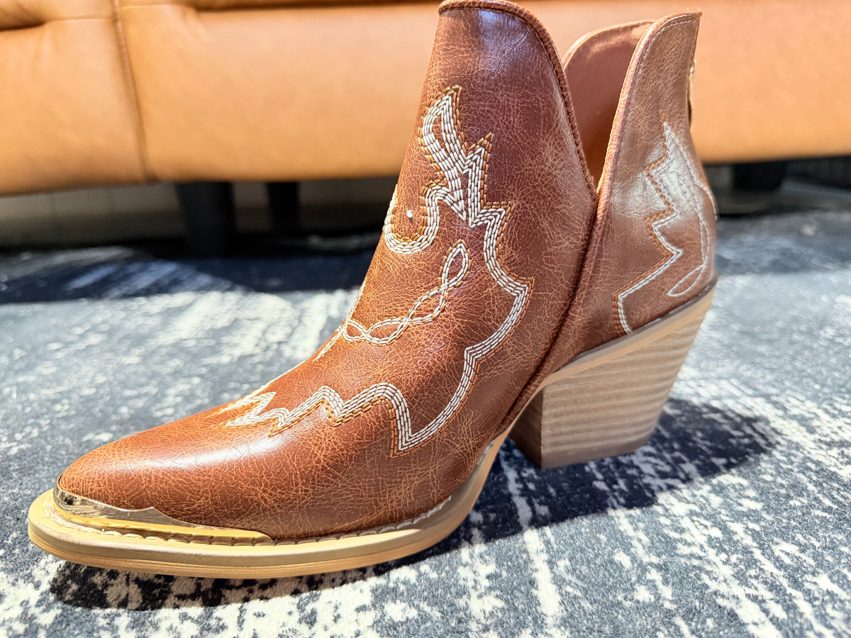 Whiskey Blaize Western Embroidered Booties