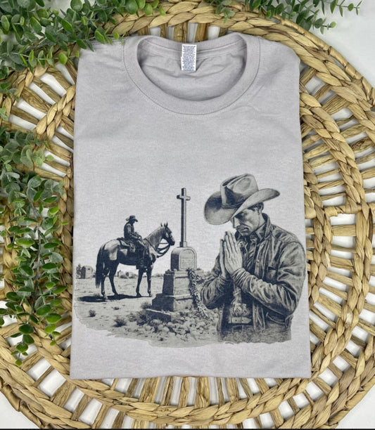 Praying Cowboy Tee