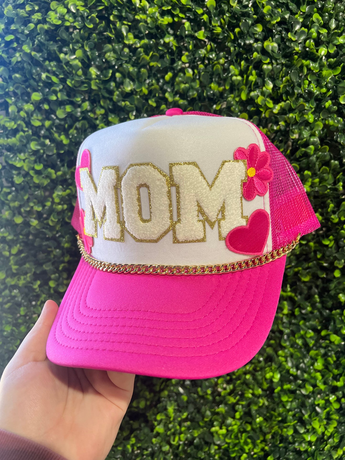 Pink Mom Trucker Hat