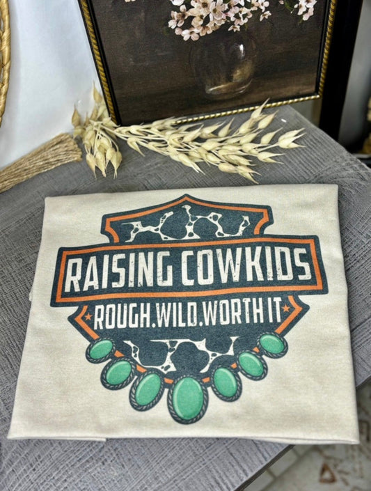 Raising Cowkids Tee