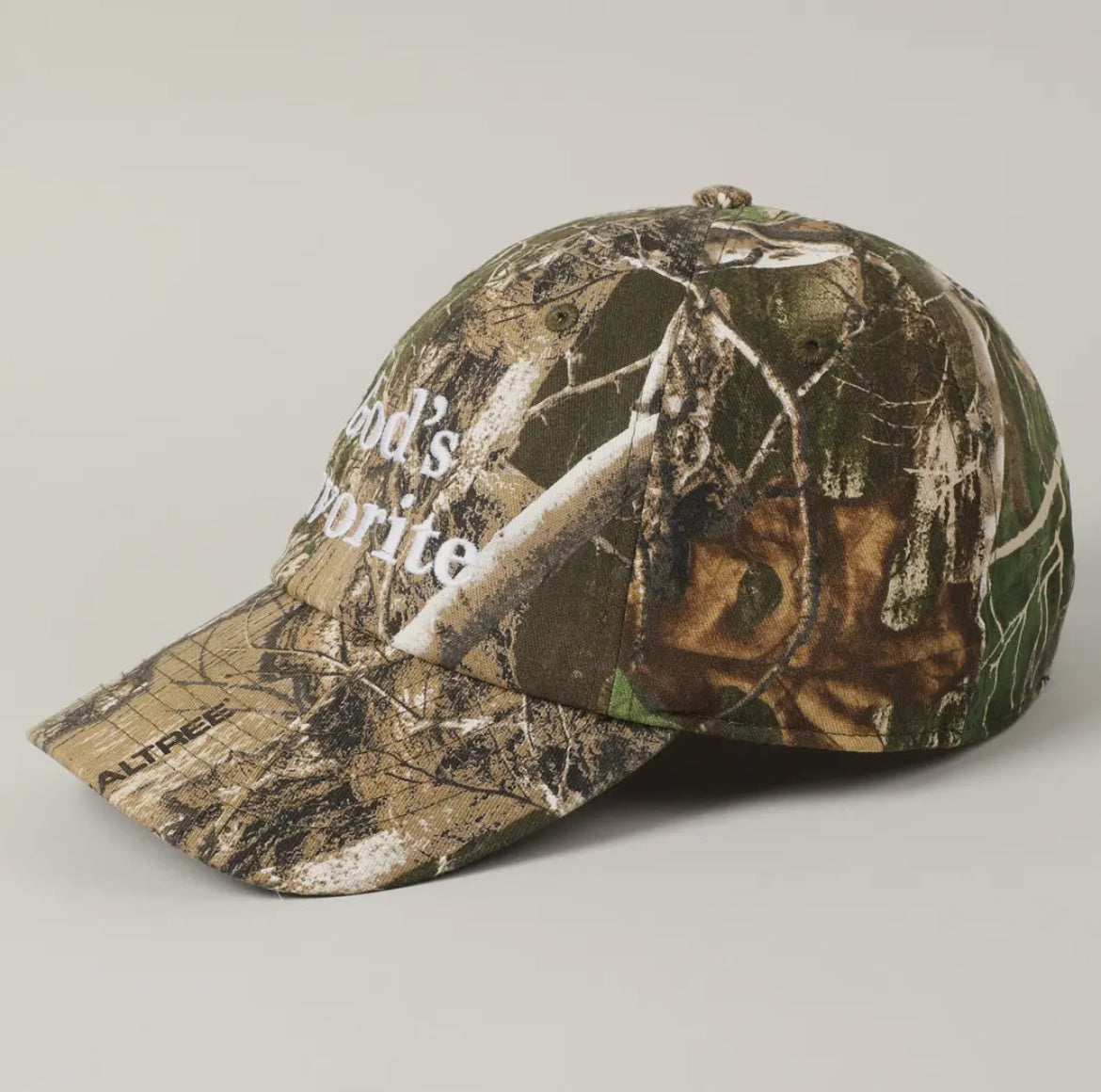 God’s Favorite Camo Baseball Hat