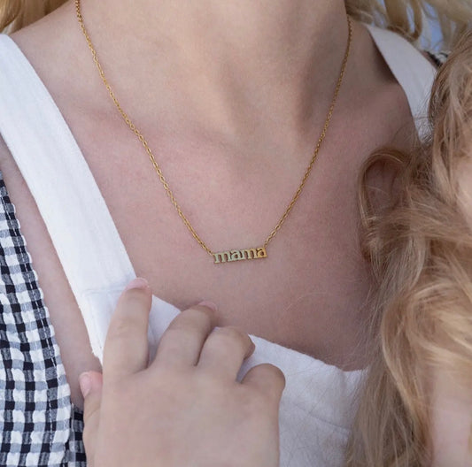 Gold Mama Necklace