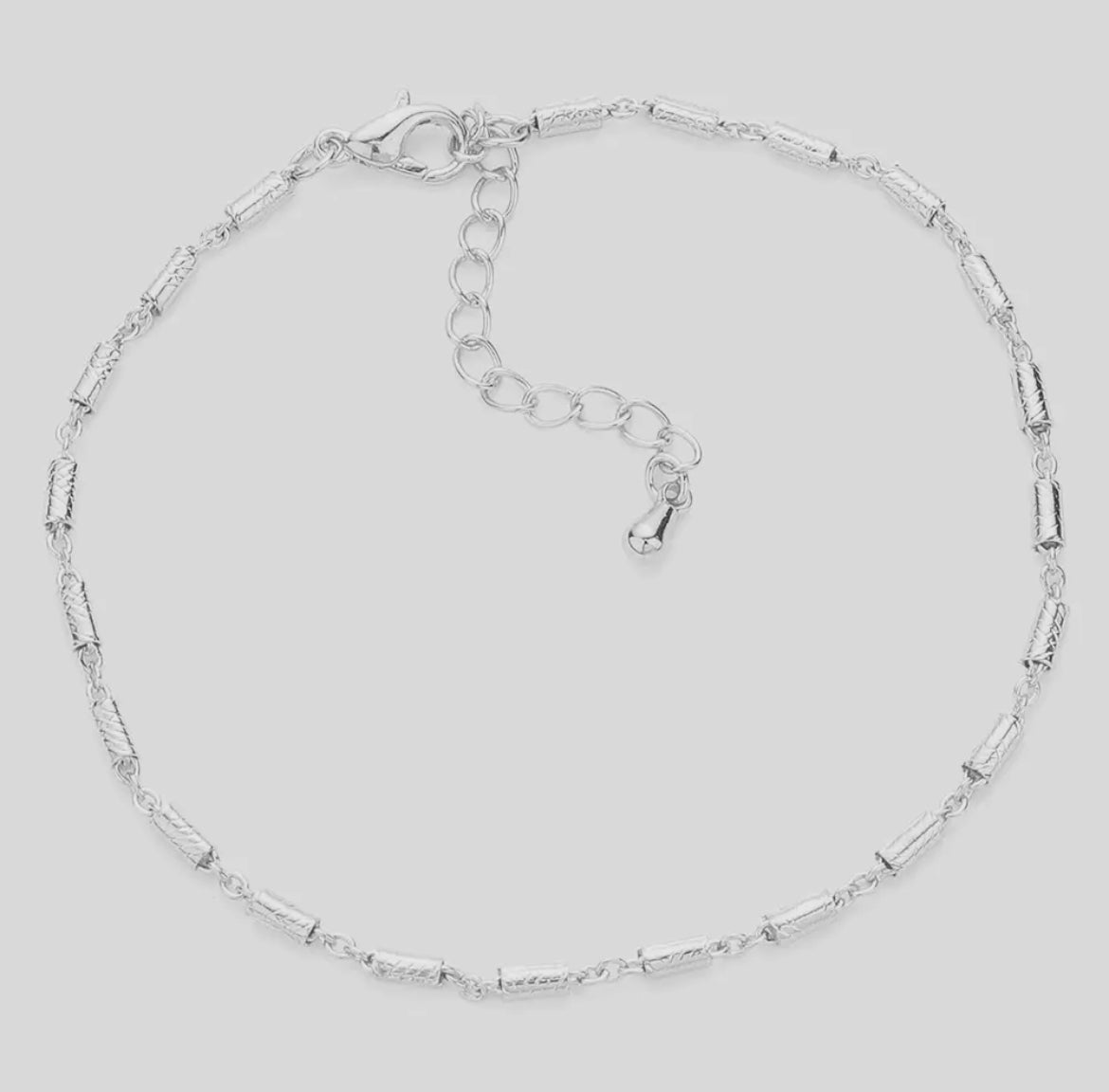 Silver Dainty Link Bracelet