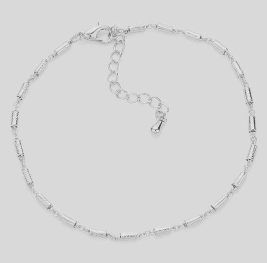 Silver Dainty Link Bracelet