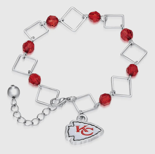Chiefs Box Link Bracelet