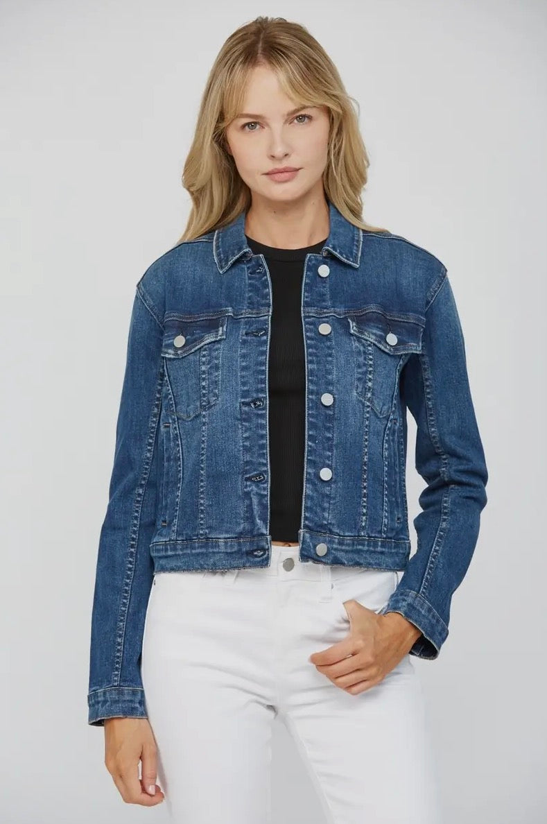 Whitney Dark Wash Denim Jacket