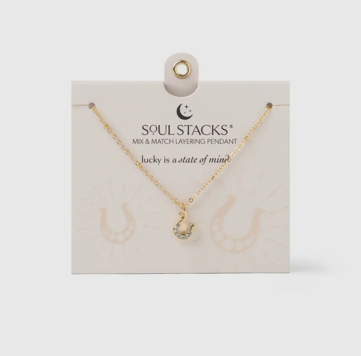Soul Stacks Gold Iconic Layering Pendant Necklaces