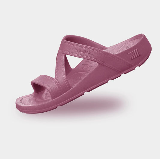 NuuSol Women’s Hailey Dusty Rose Slides