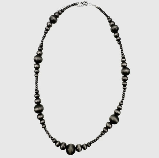 Mixed Bead Size Desert Pearl Necklaces
