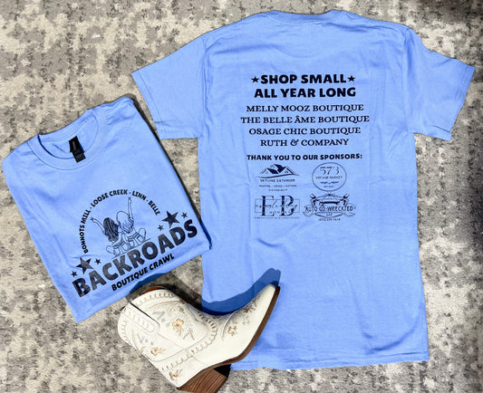 Backroads Boutique Crawl Tee