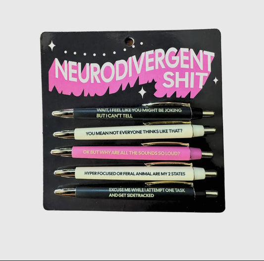 Neurodivergent Pen Set