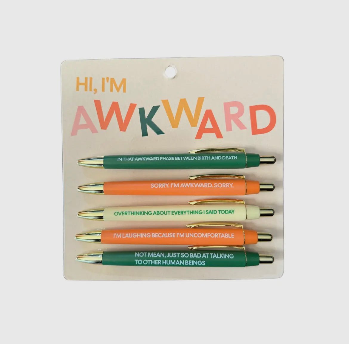 Hi, I’m Awkward Pen Set