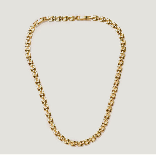 Golden Geo Necklace