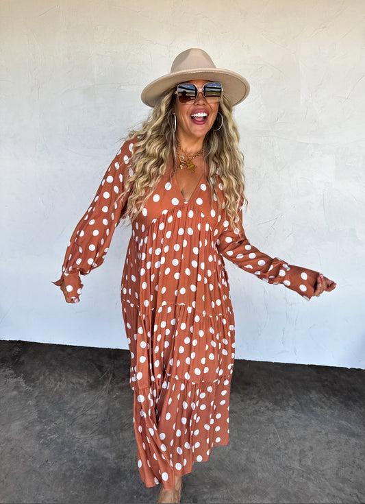 Kora Polka Dot Dress