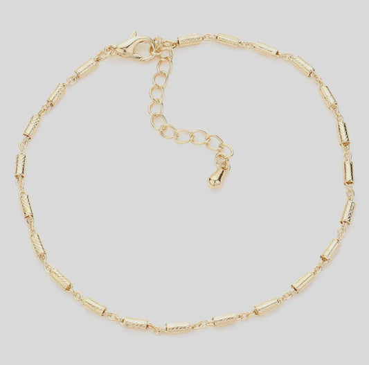 Gold Dainty Link Bracelet