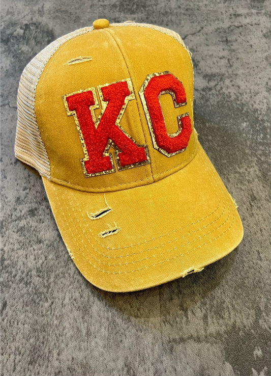 Kansas City Chiefs Hat – Rhinestone Cowgirl