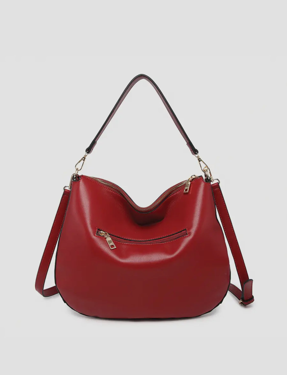 Aurelia Studded Hobo w/ Crossbody Strap