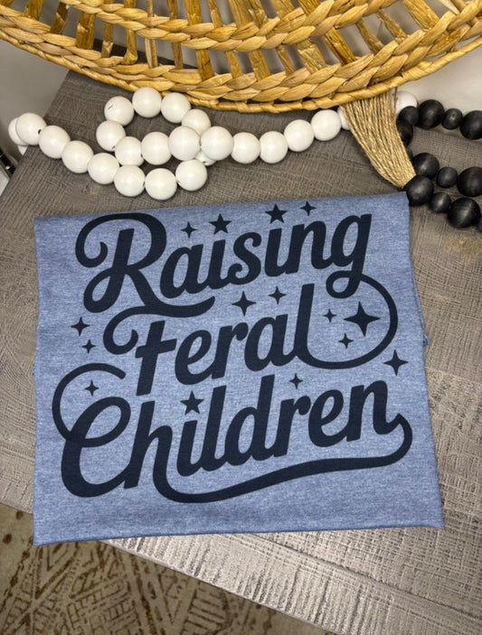 Raising Feral Children Tee