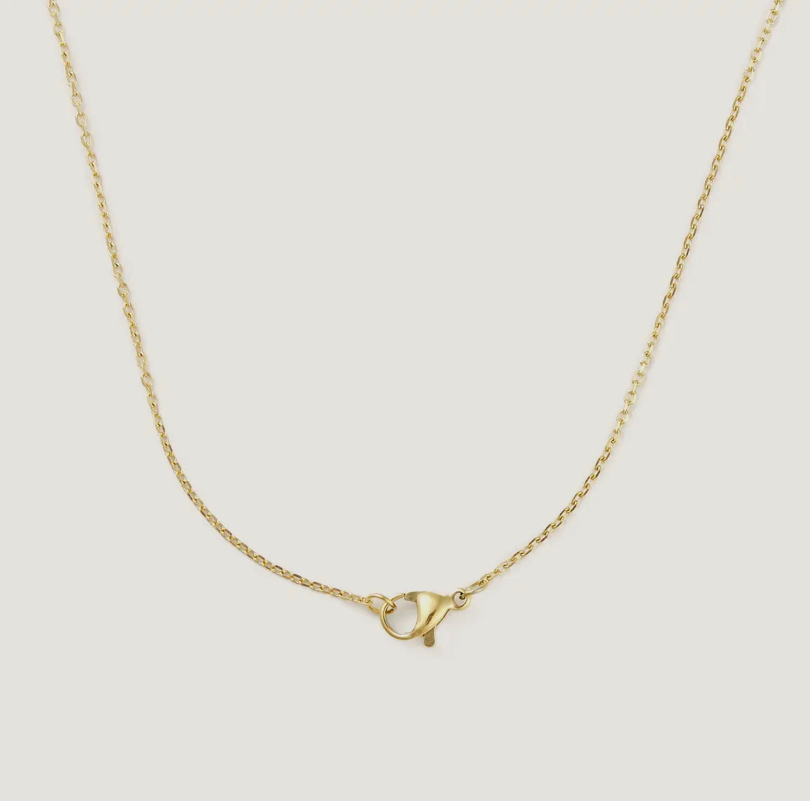 Gold Classic Crystal Pendant Necklace