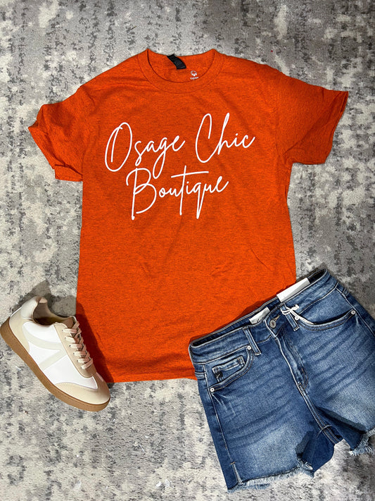 Antique Orange Osage Chic Boutique Signature Tee