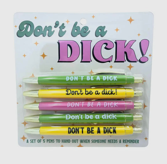 Don’t Be a Richard Pen Set