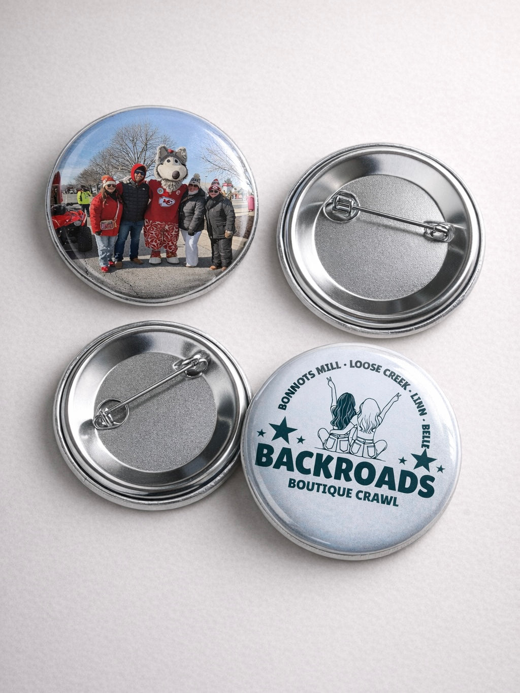 Pin Button Merchandiser Custom Button Pins – Osage Chic Boutique