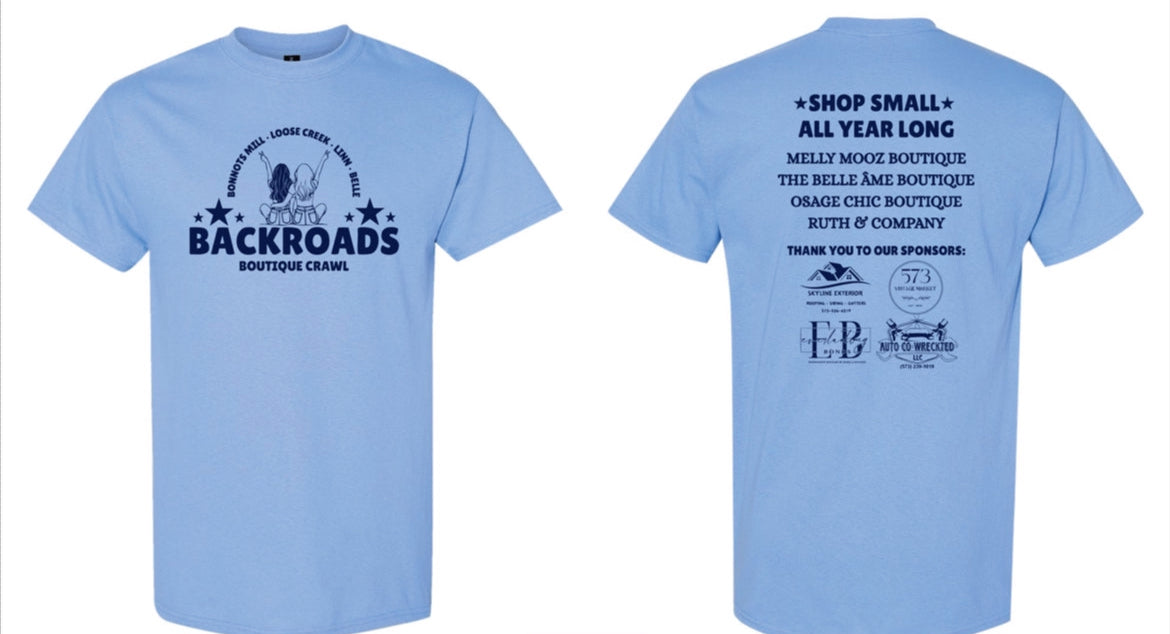 Backroads Boutique Crawl Tee