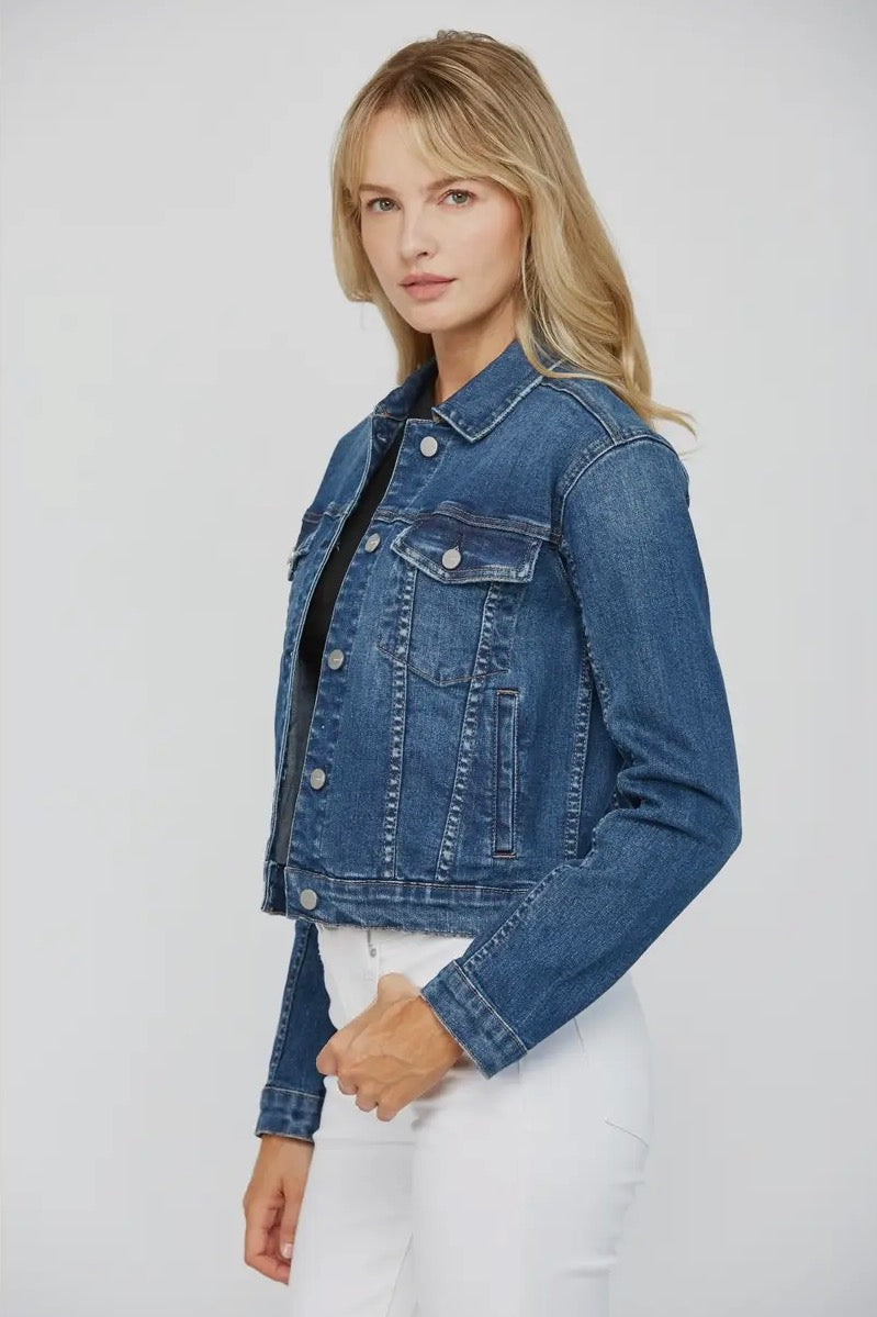 Whitney Dark Wash Denim Jacket