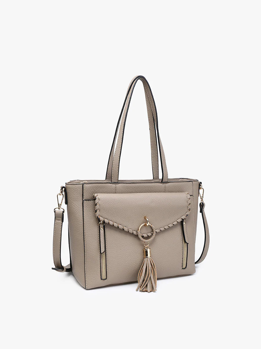 Phoebe Vegan Leather Tote Bag