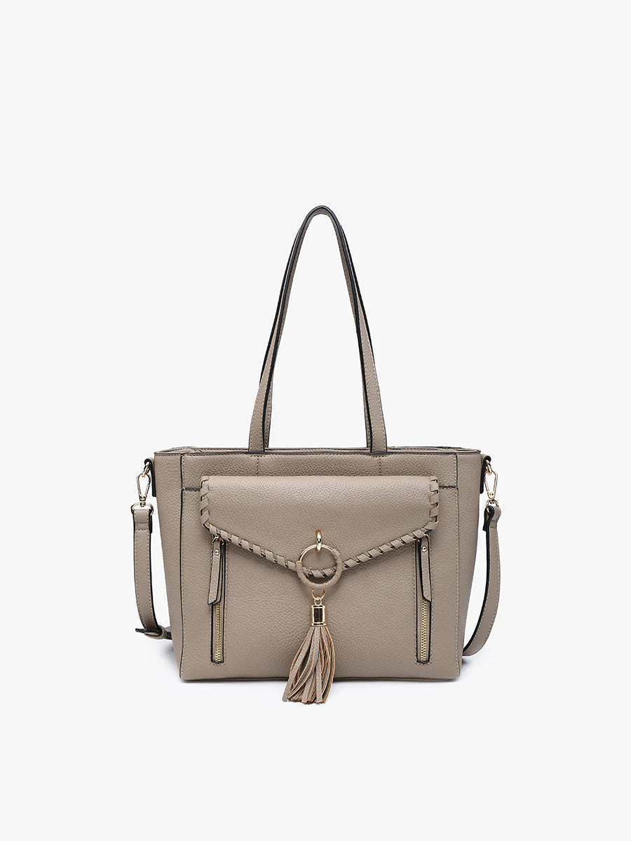 Phoebe Vegan Leather Tote Bag