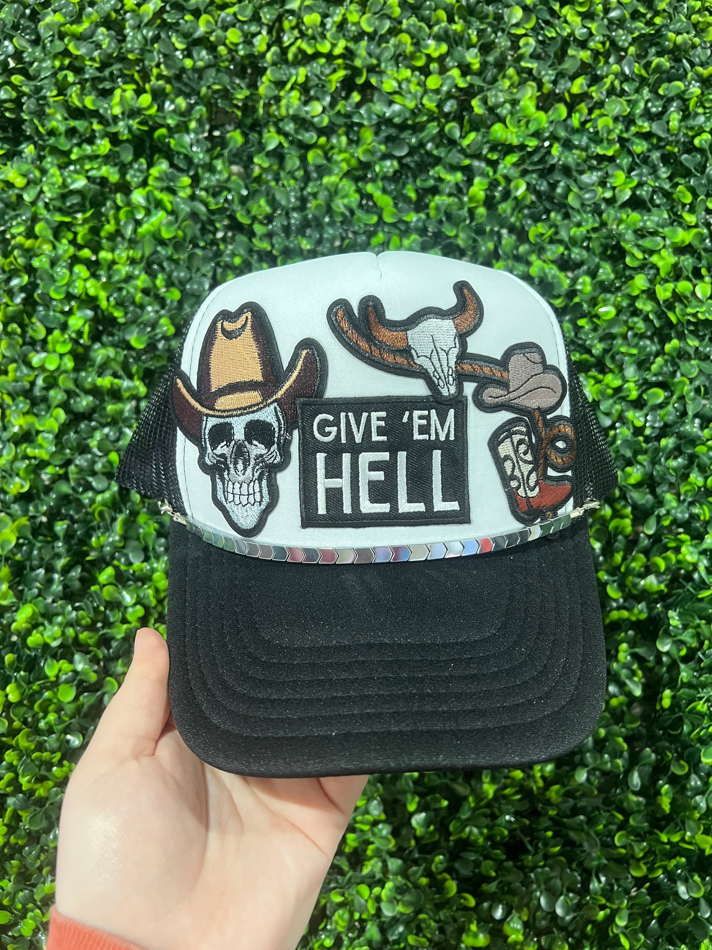 Give ‘em Hell Trucker Hat