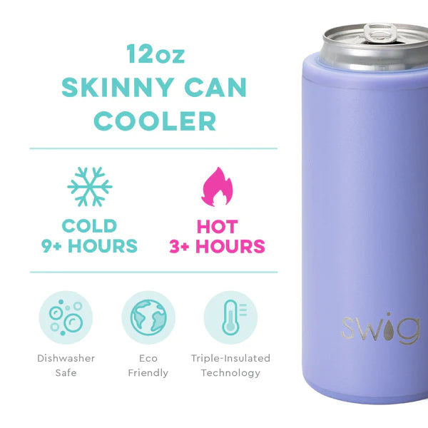 Swig Hydrangea Skinny Can Cooler (12 oz)